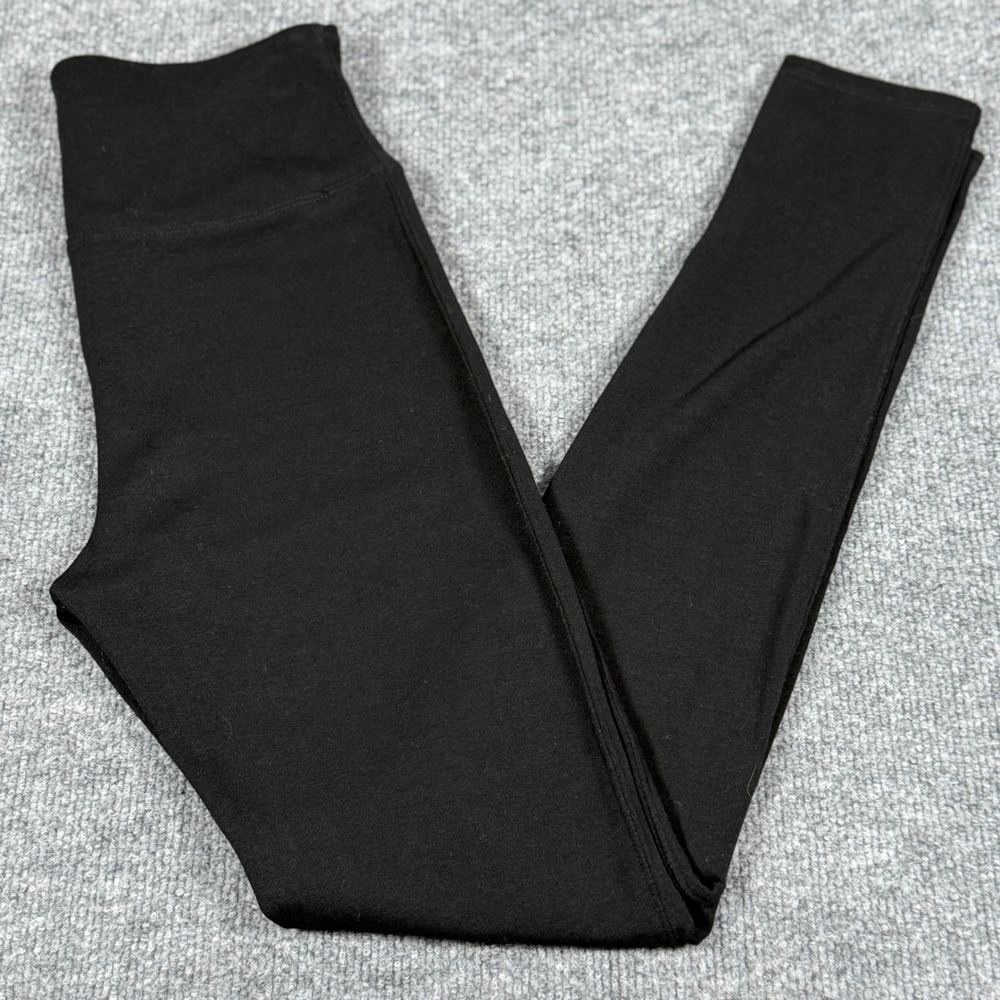 SPANX M Assets Red Hot Label Black High Rise Shaping Leggings Pants Minimalist